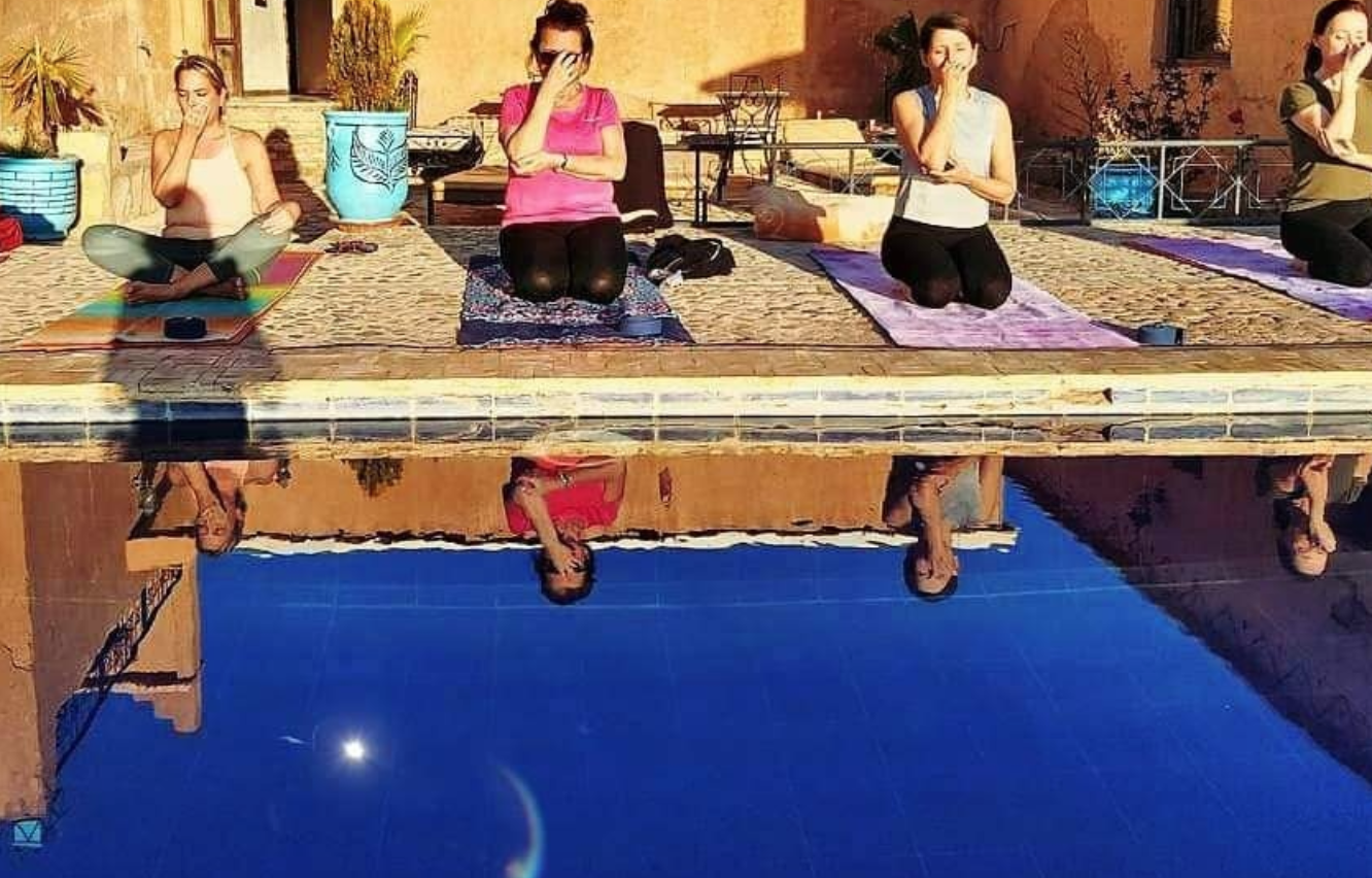 Vinyasa Yoga und Pranayama - Yoga Retreat Marokko April 2022, Juni 2022, Oktober 2022, Dezember 2022