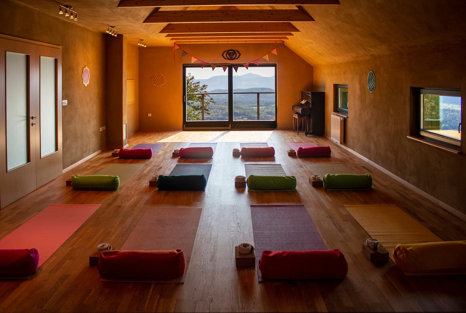 yoga meditation room